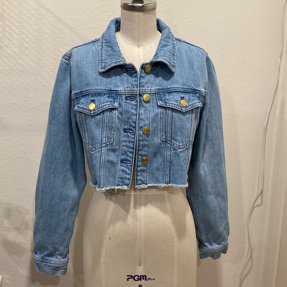 J.CREW Cropped Denim Jacket